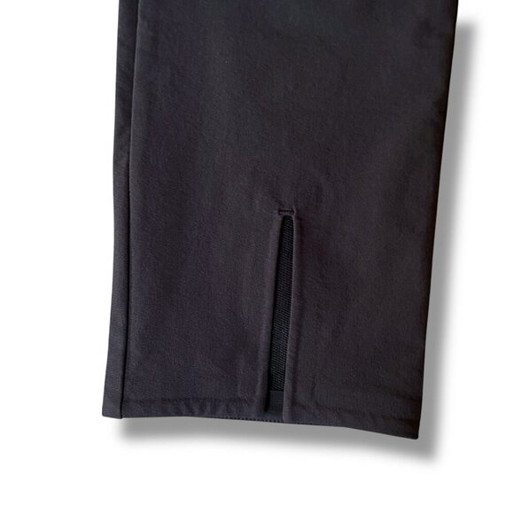 Athleta Womens Wander Pant Sz 0 Black Slim Straight Crop High Waist Athleisure - Picture 5 of 9